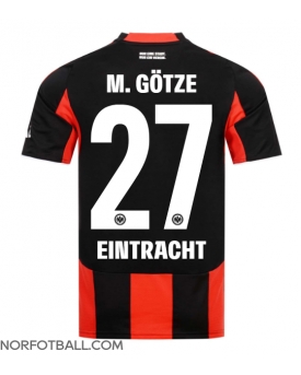 Billige Fotballdrakt Eintracht Frankfurt Mario Gotze #27 Replika Hjemmedrakt 2025-26 Kortermet Billige Fotballdrakt Eintracht Frankfurt Mario Gotze #27 Replika Hjemmedrakt 2025-26 Kortermet